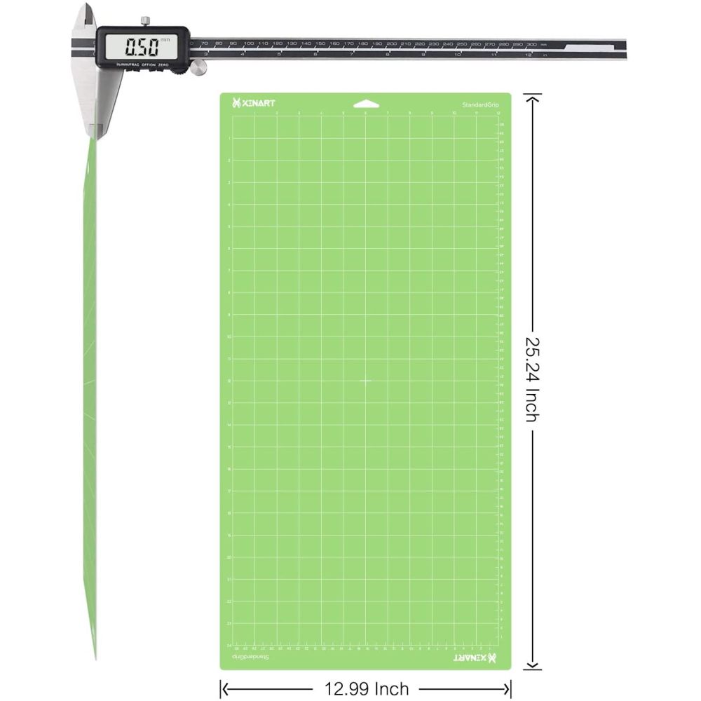 Standard Grip Cutting Mat for Cricut Explore One/Air/Air 2/Maker 12x12 3  Green P